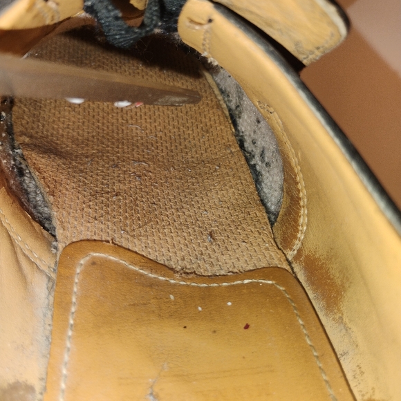 Vtg Dr Martens Shoes Womens Black UK7 US9 Chunky Leather Y2K England - Picture 5 of 15